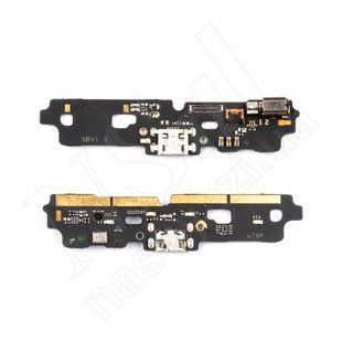Нижня плата ZTE Blade A6A6 Lite 2017 з розємом живлення та мікрофоном 00-00121079 фото