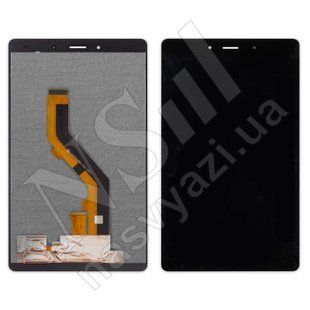 Дисплей SAMSUNG SM-T295 Galaxy Tab A 8.0" LTE 2019 з чорним тачскрином 00-00021282 фото