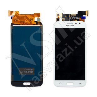 Дисплей SAMSUNG J210 Galaxy J2 2016 з білим тачскріном 00-00020015 фото