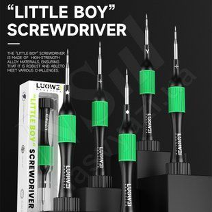 Набір викруток LUOWEI "Little Boy" T2, зірка 0.8, хрест 2.5, мерседес 0.7, хрест 1.2 00-00122299 фото