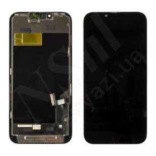 Дисплей APPLE iPhone 13 IPS IN CELL FHD ZY з чорним тачскріном 00-00025397 фото