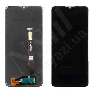 Дисплей ZTE Blade A51A71 A7030 2021 із чорним тачскрином 00-00023778 фото