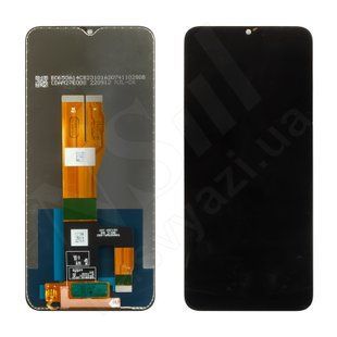 Дисплей OPPO Realme C30s 2022 з чорним тачскріном 00-00024362 фото