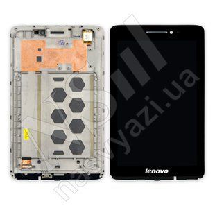 Дисплей LENOVO S5000 з чорним тачскріном і рамкою 00-00019663 фото