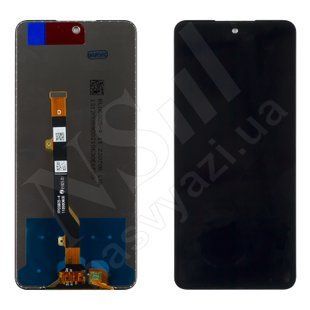 Дисплей TECNO Camon 1818P CH6NCH7N 2021 з чорним тачскрином 00-00023990 фото