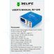 Зарядний пристрій RELIFE RL-304P 5xUSB+ Type-C 40W з цифровою індикацією параметрів заряджання 00-00024074 фото 2