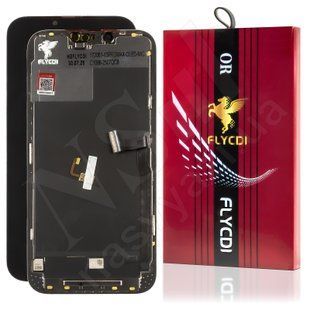Дисплей APPLE iPhone 13 Pro Max AMOLED FHD FLYCDI-HARD з чорним тачскріном 00-00124324 фото