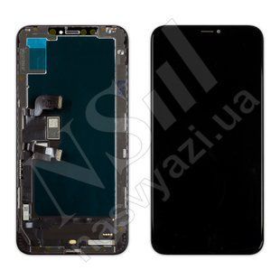 Дисплей APPLE iPhone XS Max IPS IN CELL FHD ZY з чорним тачскріном 00-00021865 фото