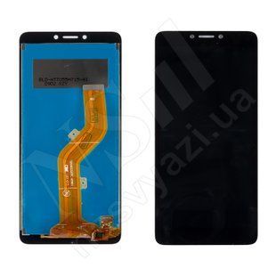 Дисплей TECNO Pop 2F B1F 2019 з чорним тачскрином 00-00023992 фото