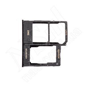 SIM-утримувач SAMSUNG A202F Galaxy A20e 2019 чорний 00-00121536 фото