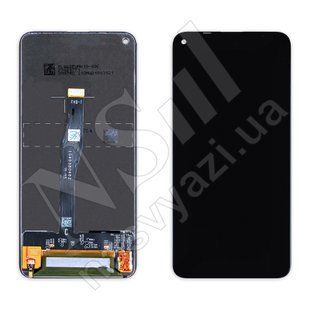 Дисплей HUAWEI Honor 2020 ProNova 5T YAL-L21 2019 із чорним тачскрином 00-00021292 фото
