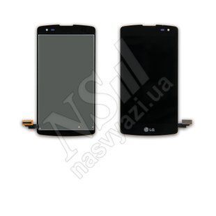 Дисплей LG D290D295 L Fino з чорним тачскріном 00-00000491 фото