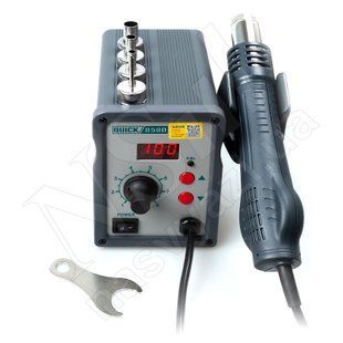 Паяльна станція QUICK 858D 700W турбінна тільки фен 100-450&deg;C 00-00021797 фото