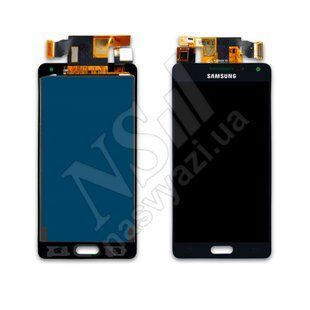 Дисплей SAMSUNG A500 Galaxy A5 2015 с черным тачскрином 00-00019521 фото