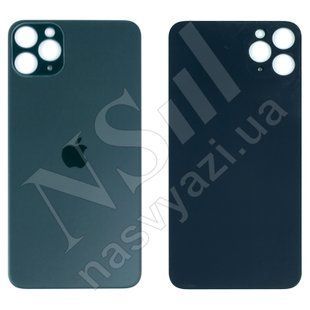 Задняя крышка APPLE iPhone 11 Pro Max Matte Blue синяя большие отверстия 00-00023392 фото