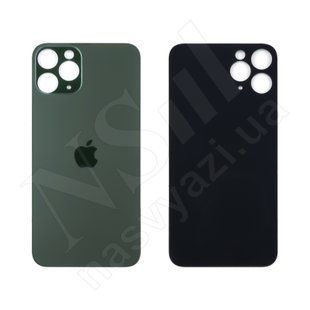 Задняя крышка APPLE iPhone 11 Pro Midnight Green зеленая большие отверстия 00-00025319 фото