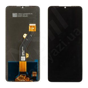 Дисплей TECNO Pop 7 BF6 2023 з чорним тачскрином 00-00024526 фото