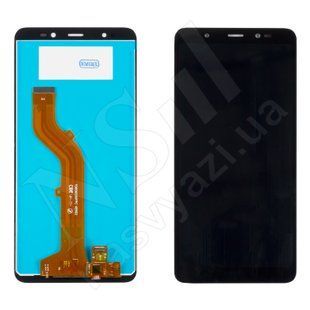 Дисплей TECNO Pop 4 BC2 2020 з чорним тачскрином 00-00023994 фото