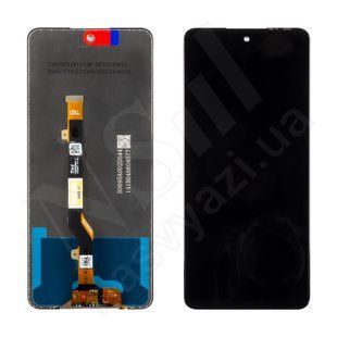 Дисплей TECNO Pova 3 LF7n 2022 з чорним тачскрином 00-00120942 фото