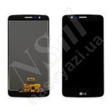 Дисплей LG K10 Pro (2018) з чорним тачскріном 00-00020030 фото