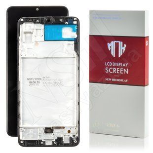 Дисплей SAMSUNG A325 Galaxy A32 4G 2021 OLED HD FLYCDI з чорним тачскрином та рамкою 00-00123976 фото