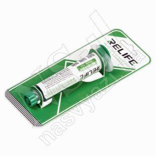 Лак для плат RELIFE RL-UVH-900G зелений, в шприці 10 мл 00-00020947 фото