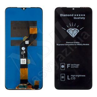 Дисплей TECNO Pop 5 LTE BD4 2021 з чорним тачскрином 00-00023995 фото