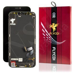 Дисплей APPLE iPhone 12 Mini AMOLED FHD FLYCDI-HARD з чорним тачскріном 00-00124321 фото