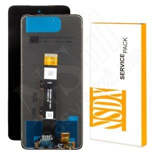 Дисплей MOTOROLA G22 XT2231 2022 Service Pack з чорним тачскріном 00-00123832 фото