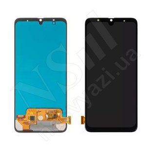 Дисплей SAMSUNG A705A707 Galaxy A70A70s 2019 OLED з чорним тачскрином 00-00023634 фото