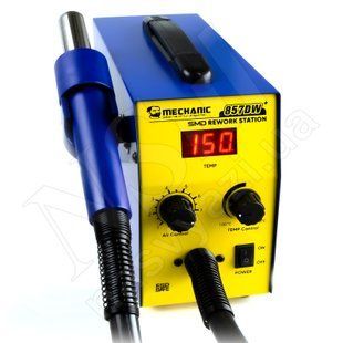 Паяльна станція MECHANIC 857DW+ 600W турбінна тільки фен 00-00024083 фото