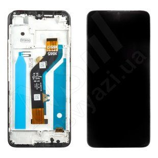 Дисплей INFINIX Hot 20i X665EX665C 2022 з чорним тачскрином та рамкою 00-00123861 фото