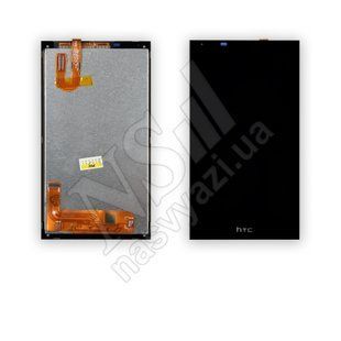 Дисплей HTC Desire 610 з чорним тачскріном 00-00000285 фото