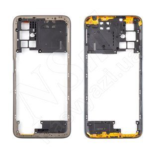 Рамка корпусна XIAOMI Redmi 10 чорна 00-00121876 фото