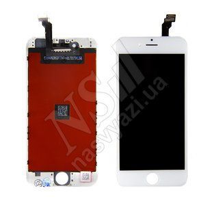 Дисплей APPLE iPhone 6 з білим тачскріном 00-00119570 фото