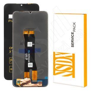 Дисплей ZTE Blade A35 Z2453A55 Z2450 2024 Service Pack з чорним тачскрином 00-00123881 фото