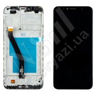 Дисплей HUAWEI Y6Honor 7A ProY6 Prime ATU-L21ATU-L42 2018 з чорним тачскрином та рамкою 00-00022985 фото