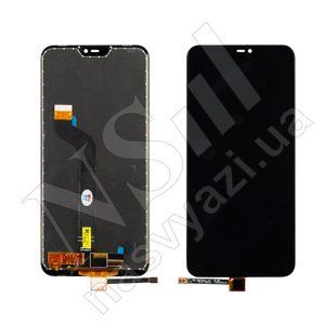 Дисплей XIAOMI Mi A2 LiteRedmi 6 Pro 2018 с черным тачскрином 00-00018832 фото