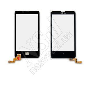 Тачскрін NOKIA X чорний 00-00002347 фото