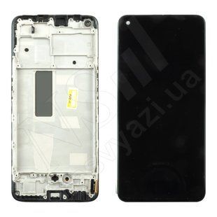 Дисплей OPPO Reno 5 Lite IPS 2021 з чорним тачскрином та рамкою 00-00122557 фото