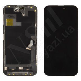 Дисплей APPLE iPhone 14 Pro Max IPS IN CELL HD HLз чорним тачскріном 00-00124308 фото