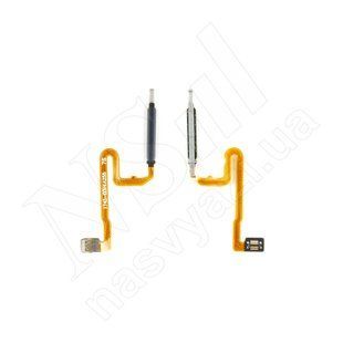 Шлейф XIAOMI Redmi Note 10 Pro (4G) (2021) на кнопку включення та відбиток пальця, чорний 00-00122640 фото