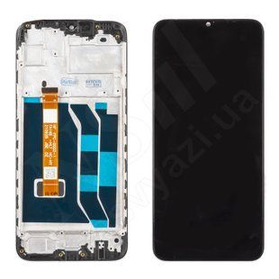 Дисплей OPPO Realme 55iC3 з чорним тачскріном і рамкою 00-00024480 фото
