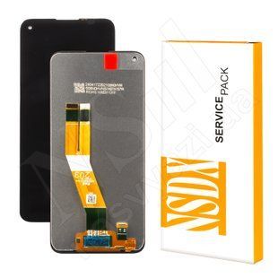 Дисплей SAMSUNG A115M115 Galaxy A11M11 2020 Service Pack з чорним тачскрином 00-00122175 фото