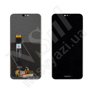 Дисплей NOKIA 7.1 TA-1100TA-1097TA-1096TA-1095 2018 з чорним тачскрином 00-00021660 фото