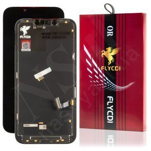 Дисплей APPLE iPhone 13 AMOLED FHD FLYCDI-HARD з чорним тачскріном 00-00124322 фото