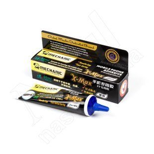 Клей-герметик MECHANIC PP X-MAX для дисплейних комплектів, у тюбику з дозатором чорний 50 мл 00-00023495 фото