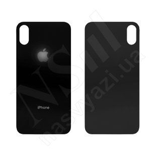 Задня кришка APPLE iPhone X Space Gray чорна 00-00019752 фото