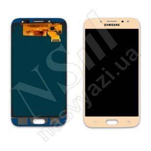 Дисплей SAMSUNG J730 Galaxy J7 Pro 2017 IPS з золотистим тачскріном 00-00020442 фото
