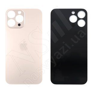 Задняя крышка APPLE iPhone 13 Pro Max Gold золотистая большие отверстия 00-00025014 фото